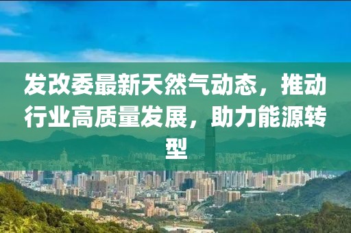 發(fā)改委最新天然氣動態(tài)，推動行業(yè)高質(zhì)量發(fā)展，助力能源轉(zhuǎn)型
