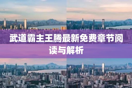 武道霸主王騰最新免費(fèi)章節(jié)閱讀與解析